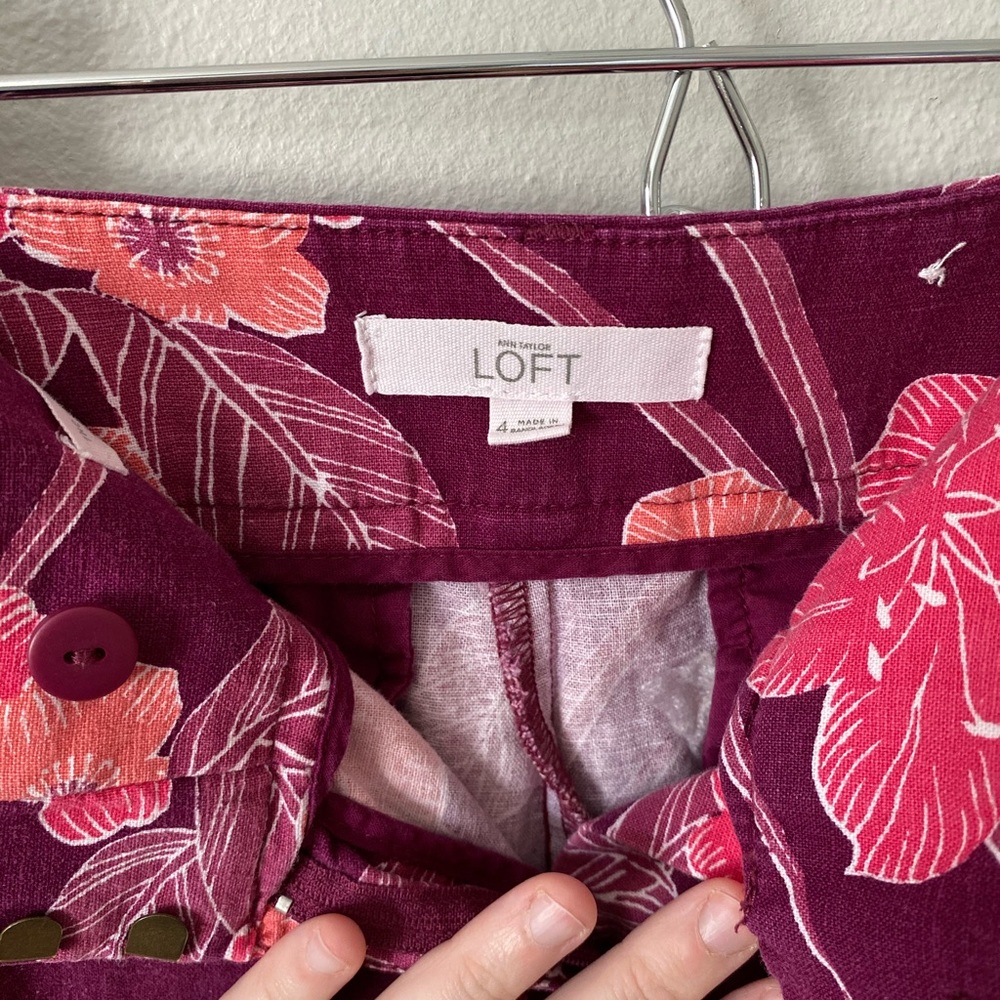 Loft Riviera Linen Shorts - Picture 3 of 5